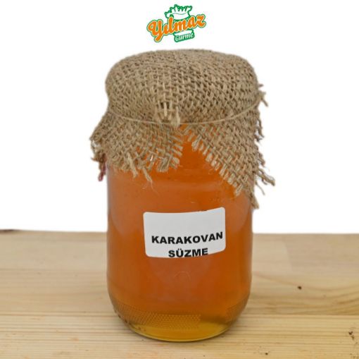 ORGANİK KARA KOVAN SÜZME BAL resmi