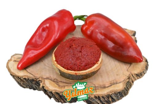 GÜNEŞTE KURUMA  ACI  BİBER SALÇASI resmi